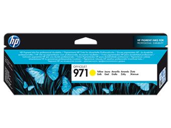 HP 971 žlutá inkoustová kazeta, CN624AE
