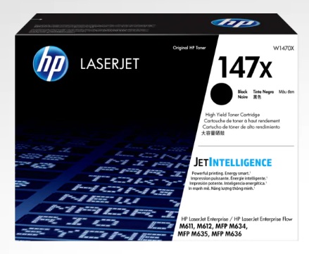 HP 147X LaserJet černá  tonerová  kazeta, W1470X