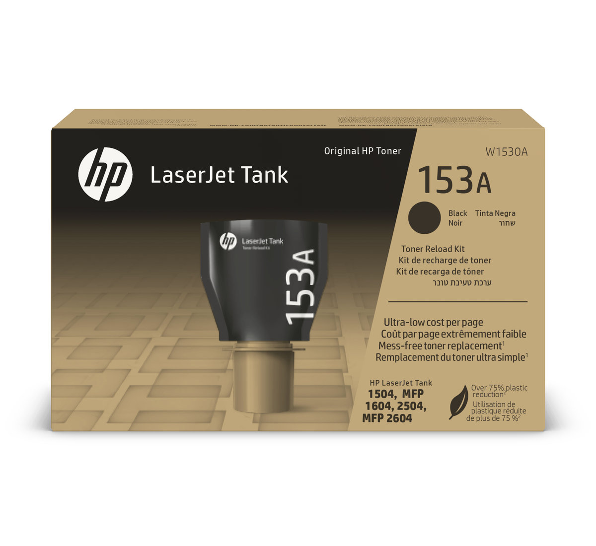 Hewlett Packard W1530A black - originál