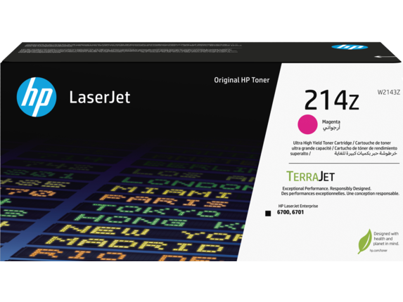 HP W2143Z, magenta toner. kazeta HP LaserJet 214Z