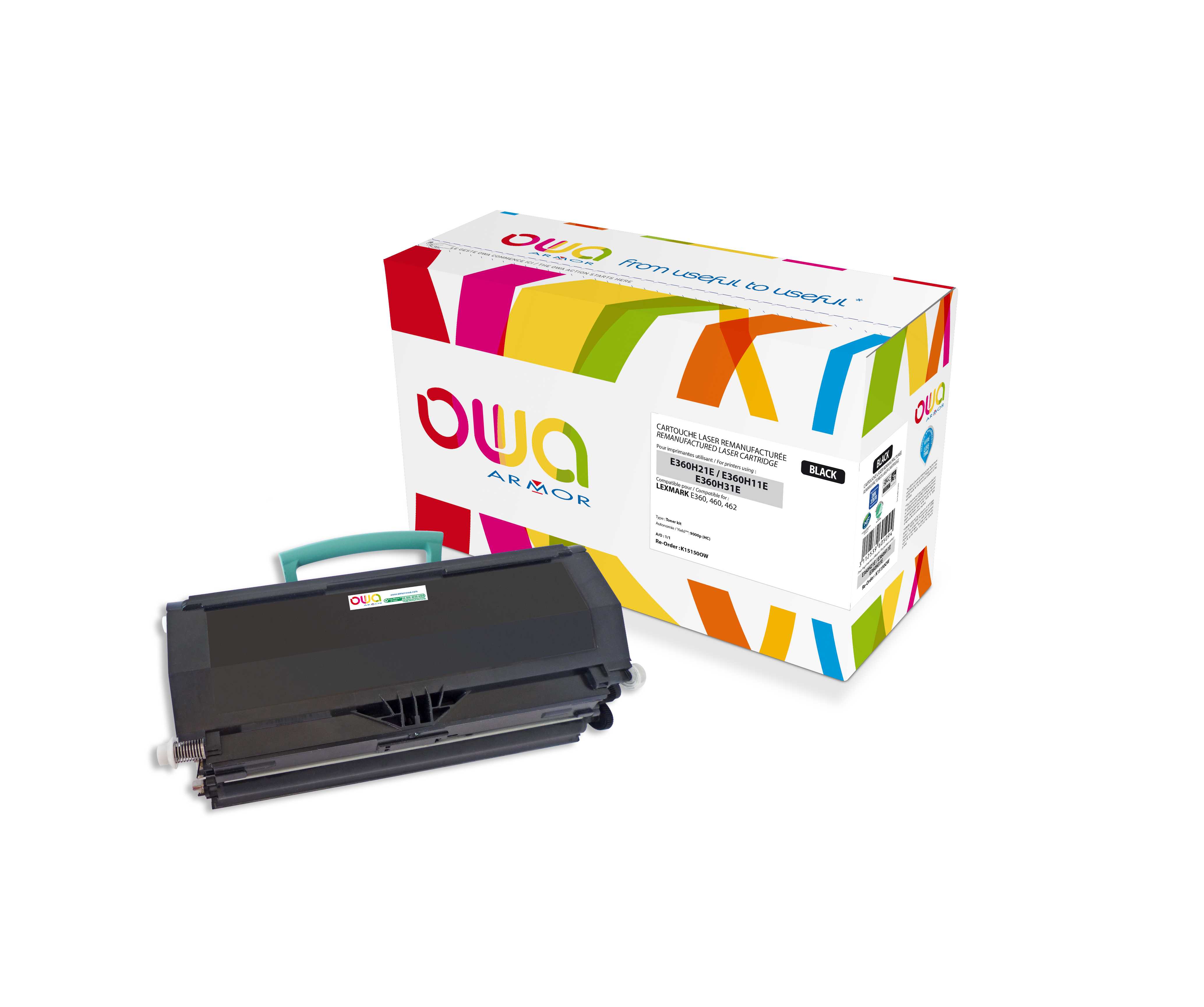 OWA Armor toner kompatibilní s Lexmark E360, E360H11E, 9000st, černá/black