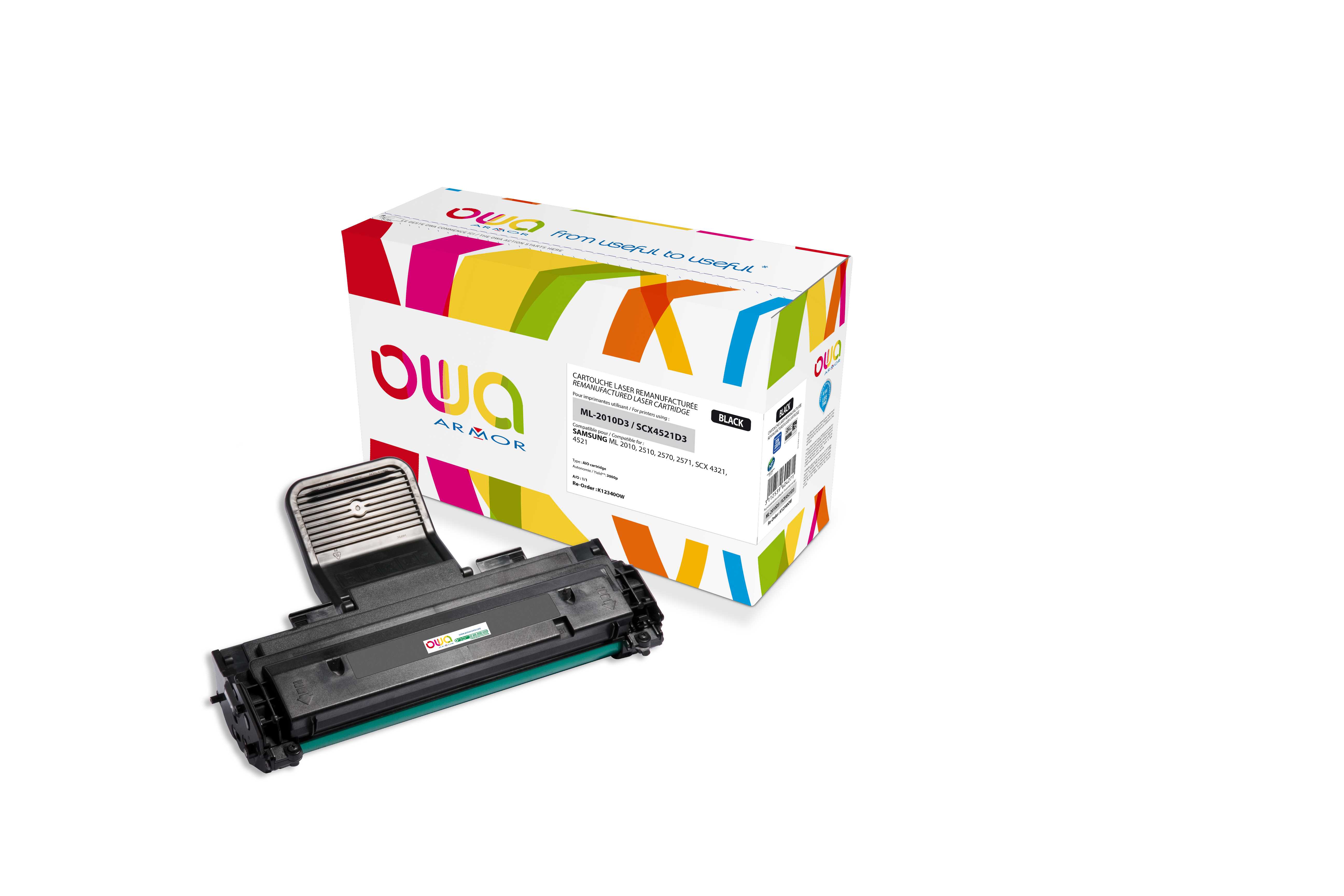 OWA Armor toner kompatibilní s Samsung ML-2010D3, 3000st, černá/black
