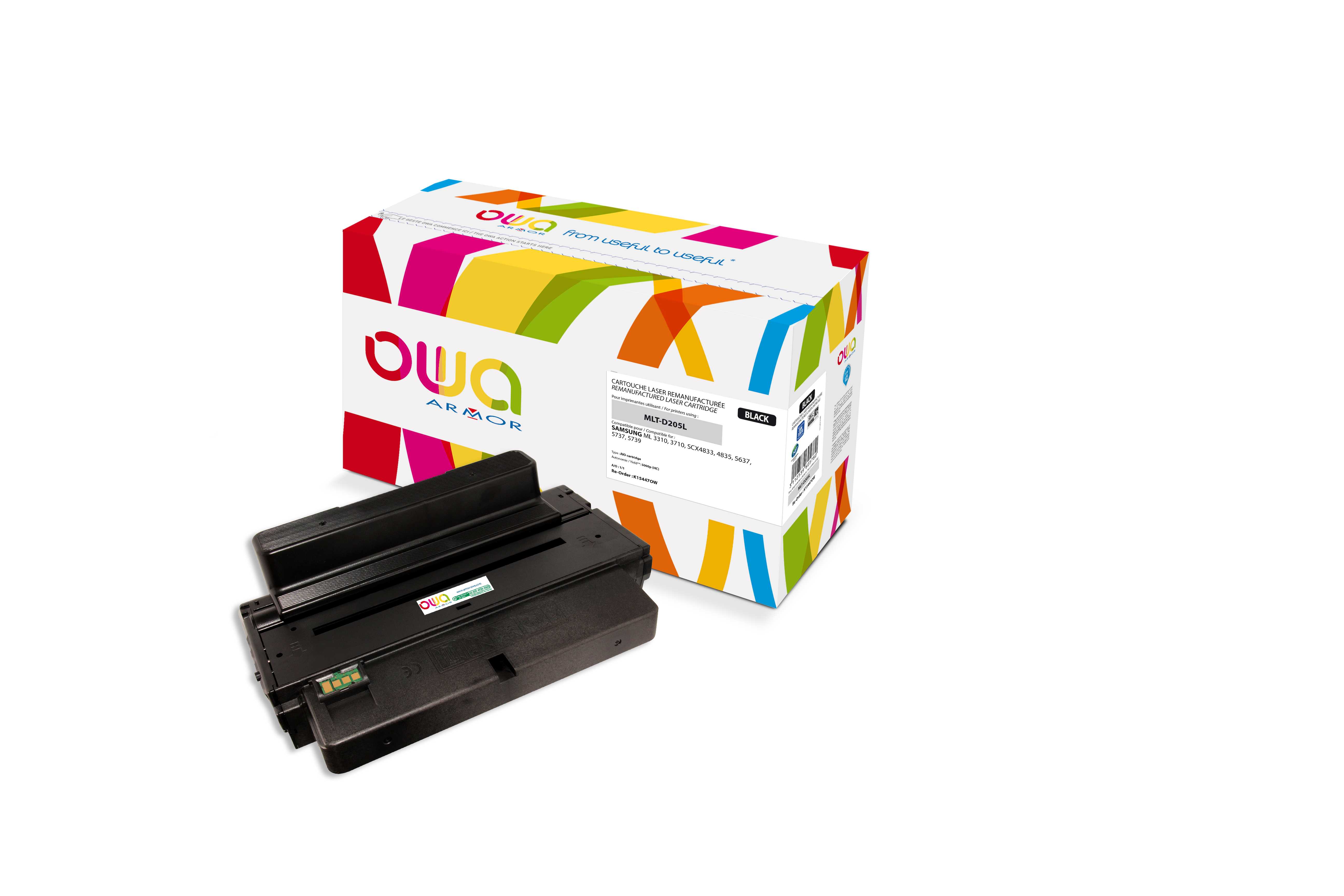 OWA Armor toner kompatibilní s Samsung MLT-D205L, SU963A, 5000st, černá/black