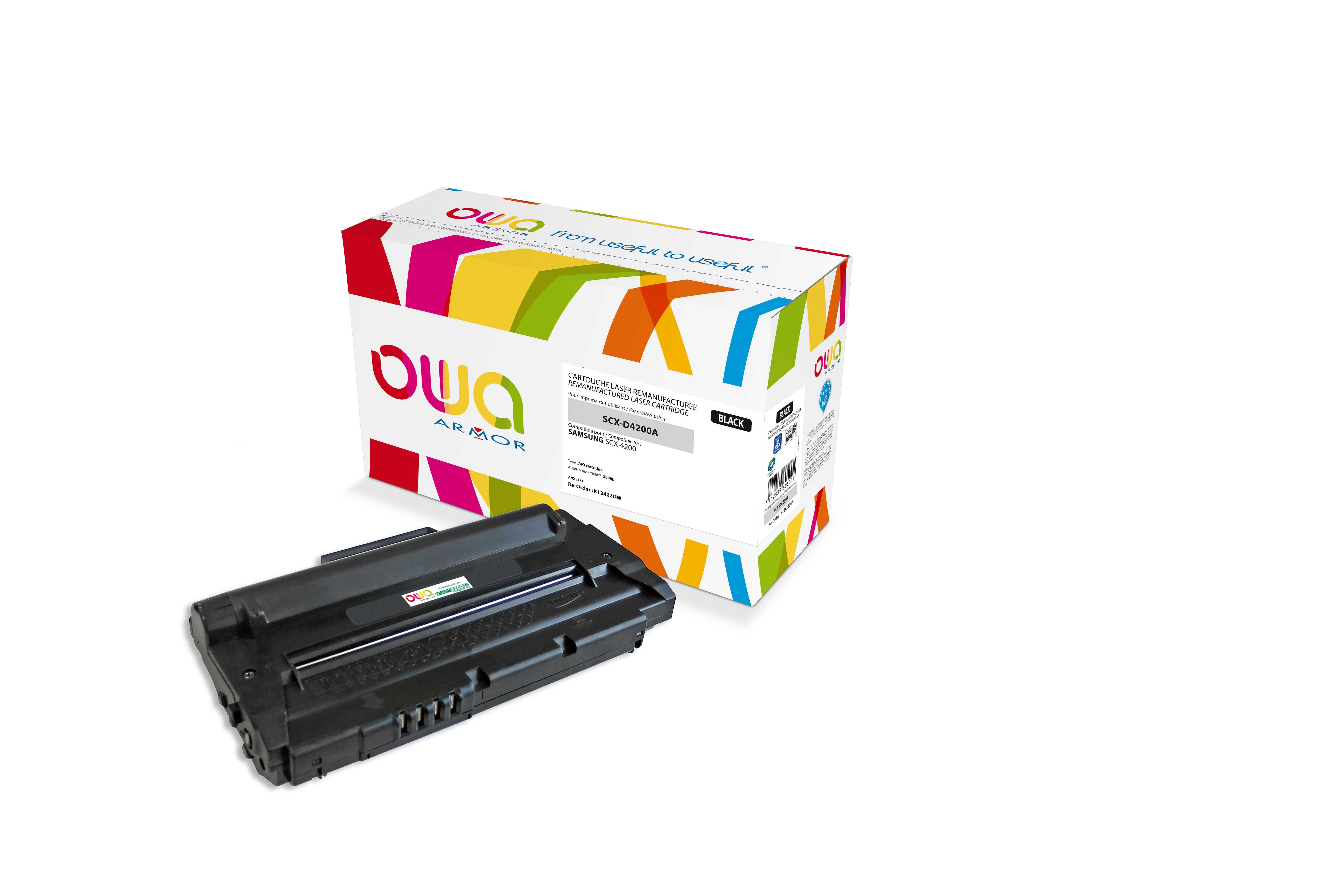 OWA Armor toner kompatibilní s Samsung SCX4200A, SV183A, 3000st, černá/black