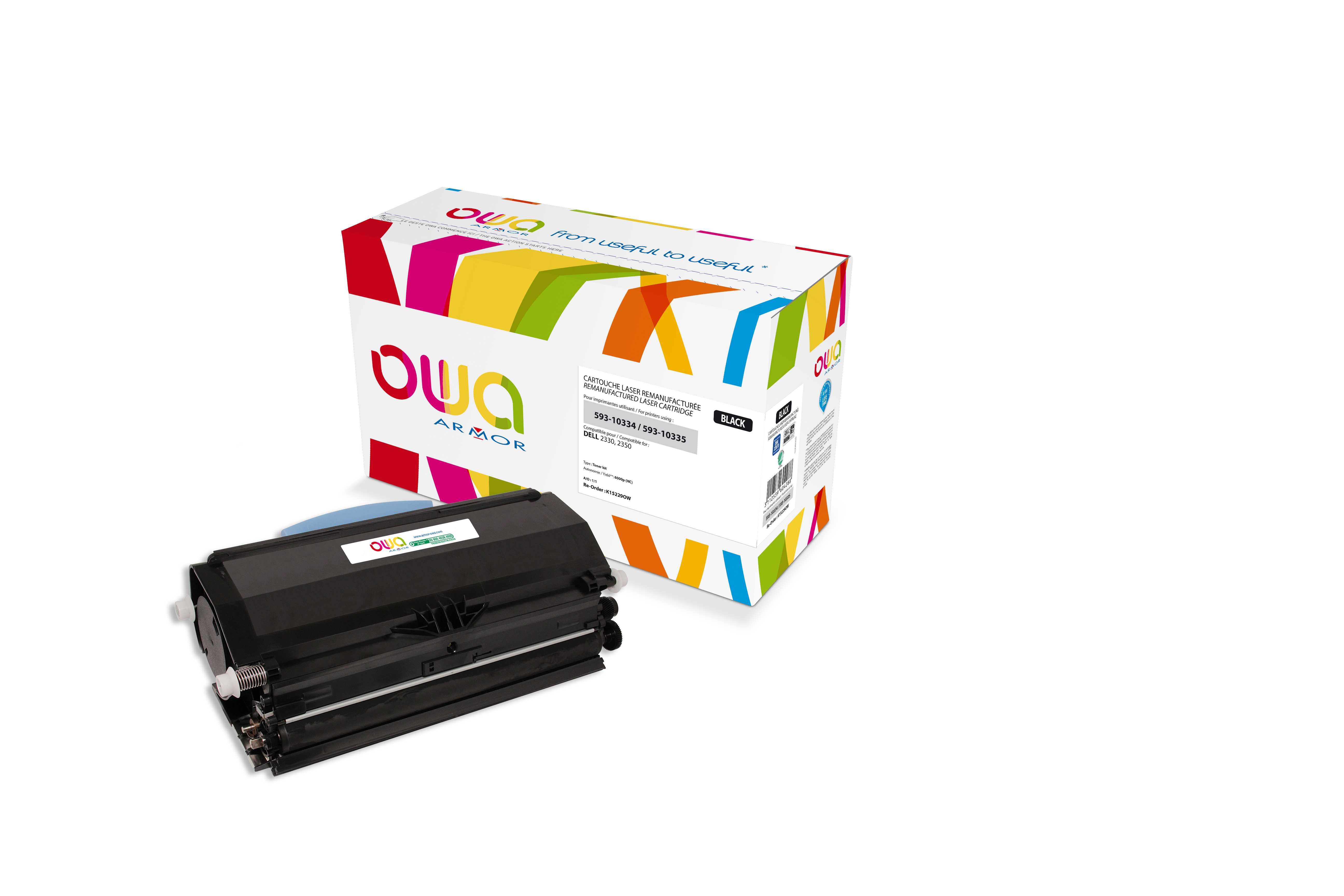 OWA Armor toner kompatibilní s DELL 2330, 593-10335, 6000st, černá/black