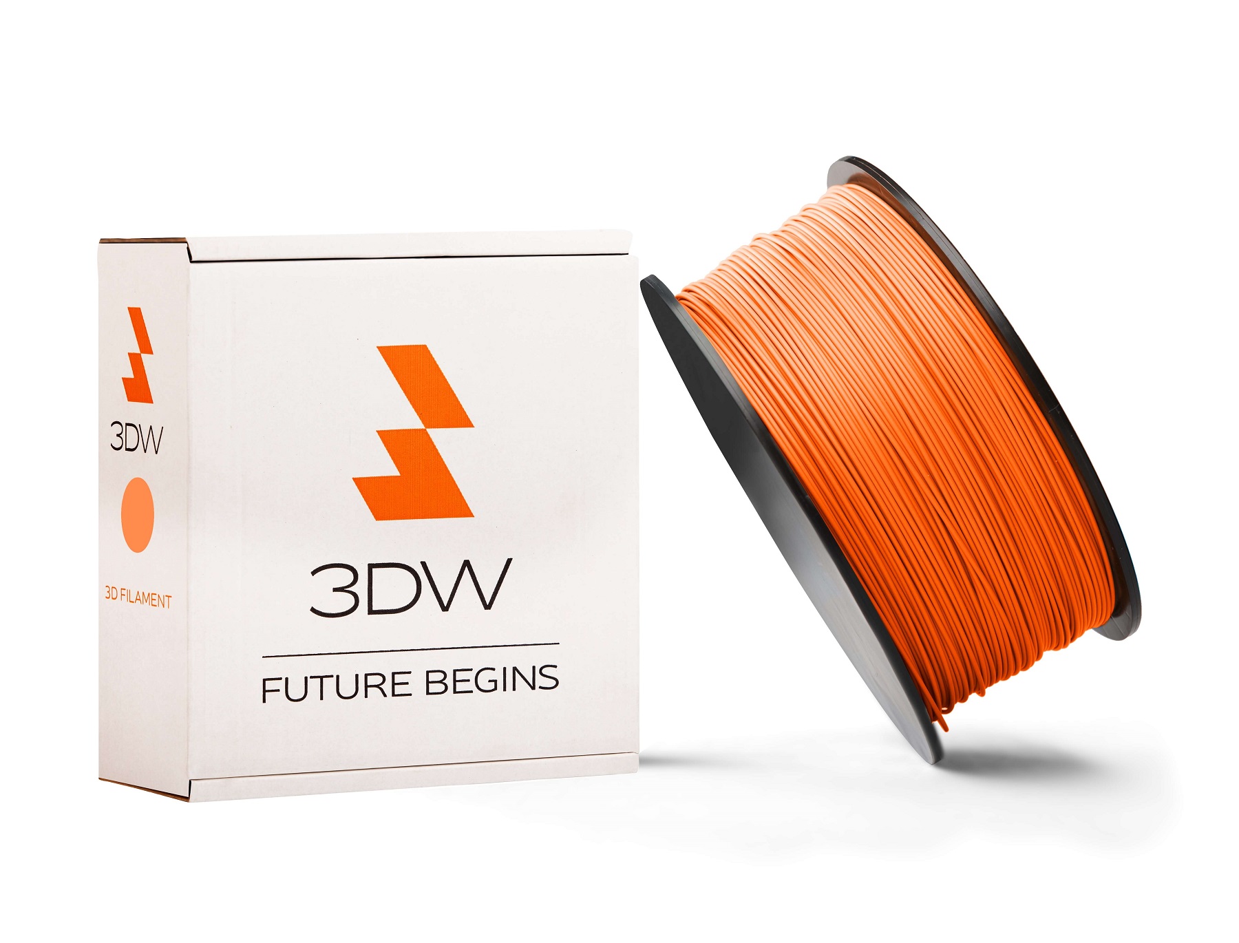 3DW - ABS filament 1,75mm oranžová, 1kg, tisk 220-250°C