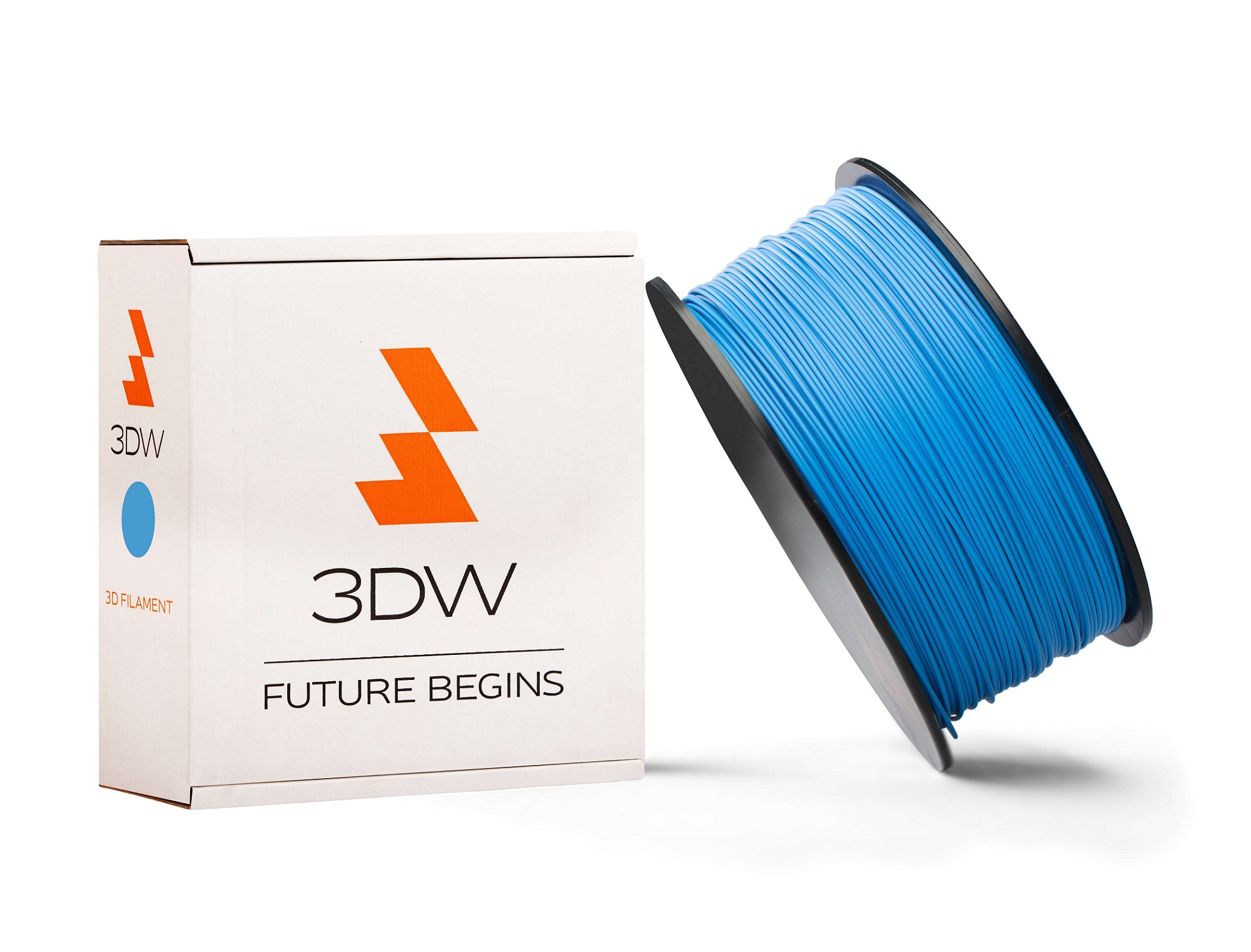 3DW - ABS filament 1,75mm modrá, 1kg, tisk 220-250°C