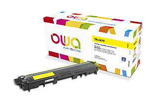 OWA Armor toner kompatibilní s Brother TN-247Y, 2300st, žlutá/yellow
