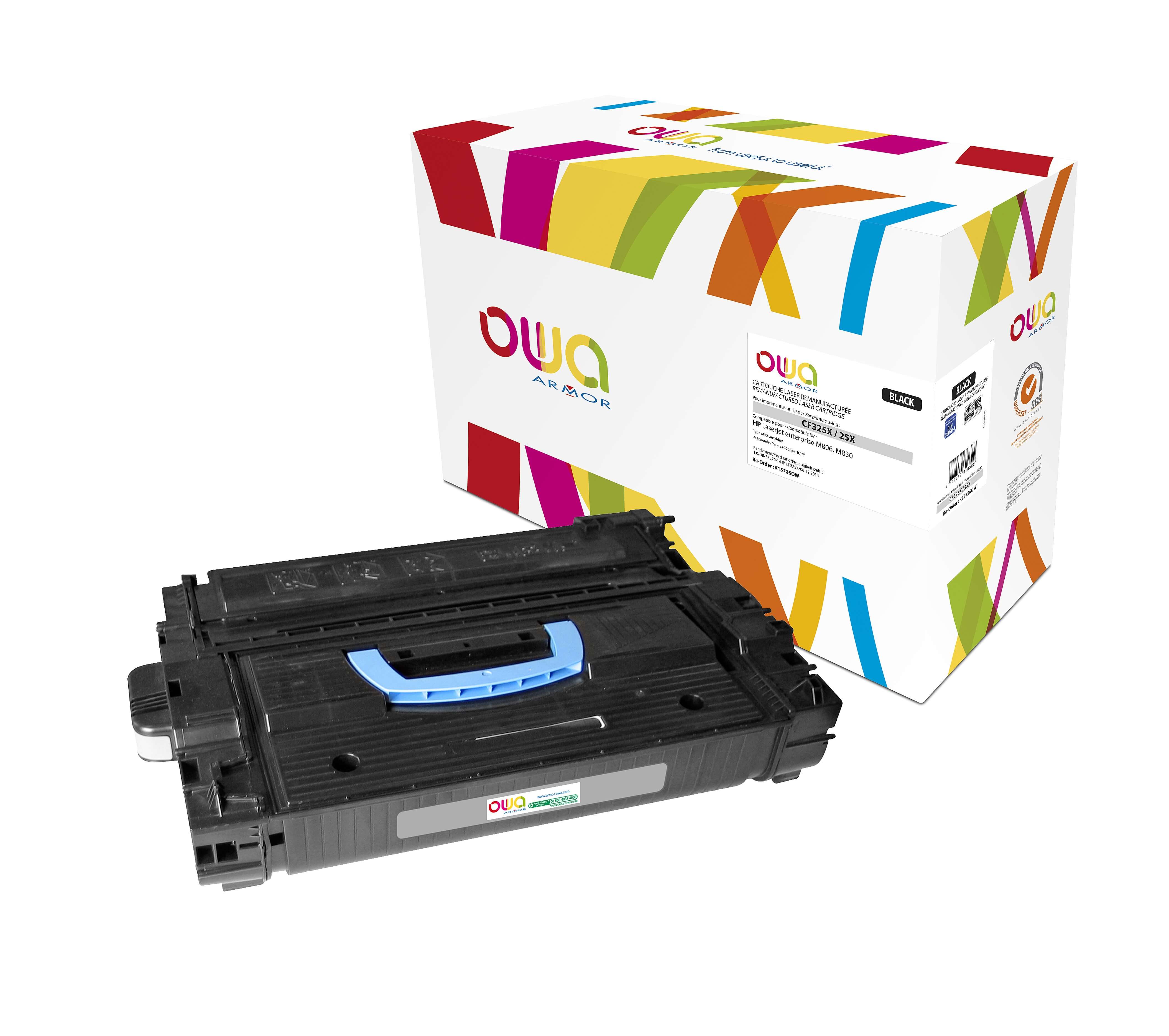 OWA Armor toner kompatibilní s HP CF325X, černá/black