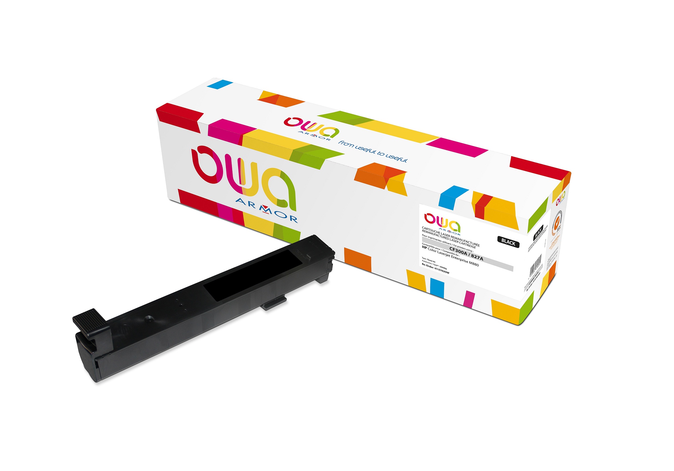 OWA Armor toner kompatibilní s HP CF300A, 29500st, černá/black