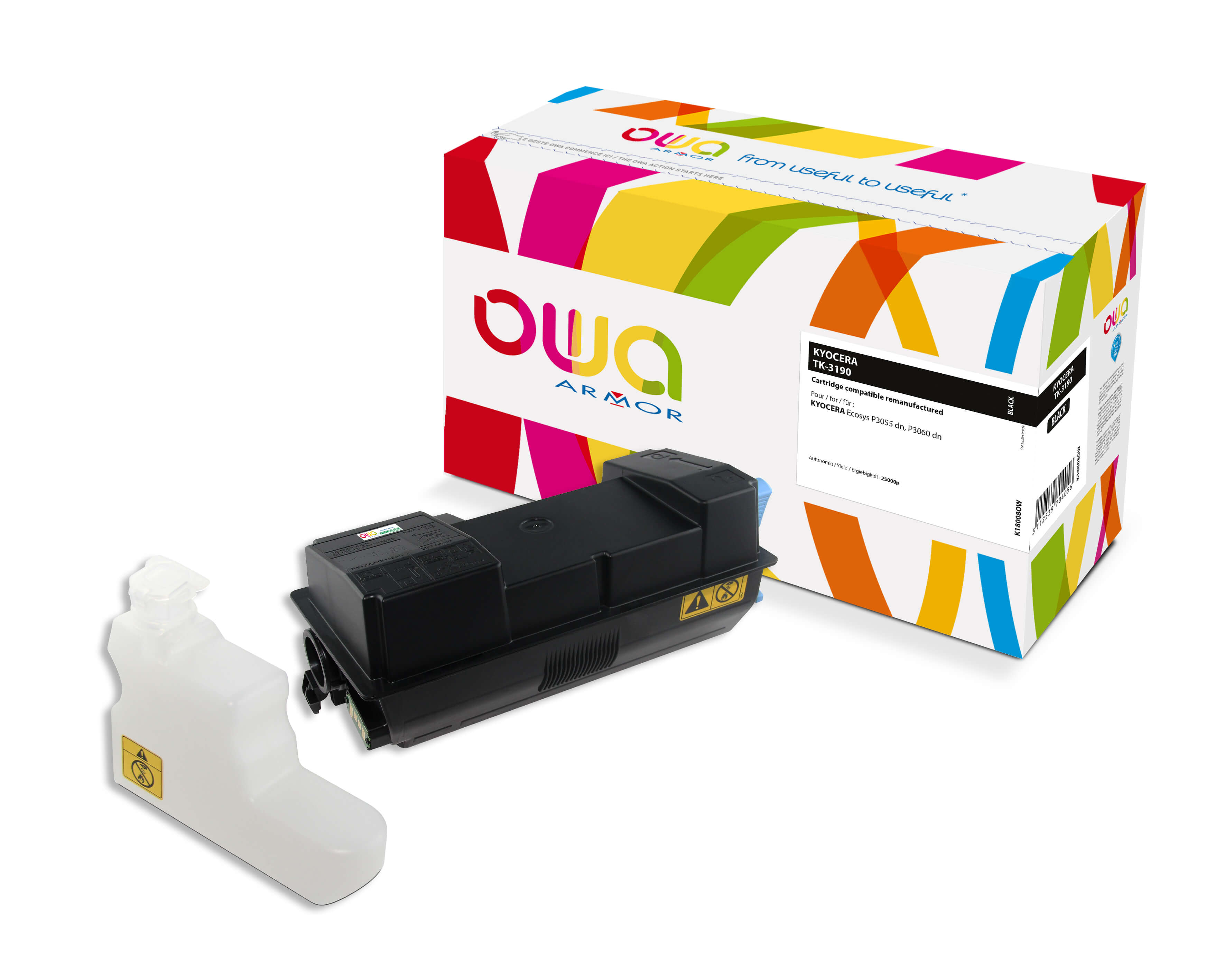 OWA Armor toner kompatibilní s KYOCERA TK3190, černá/black