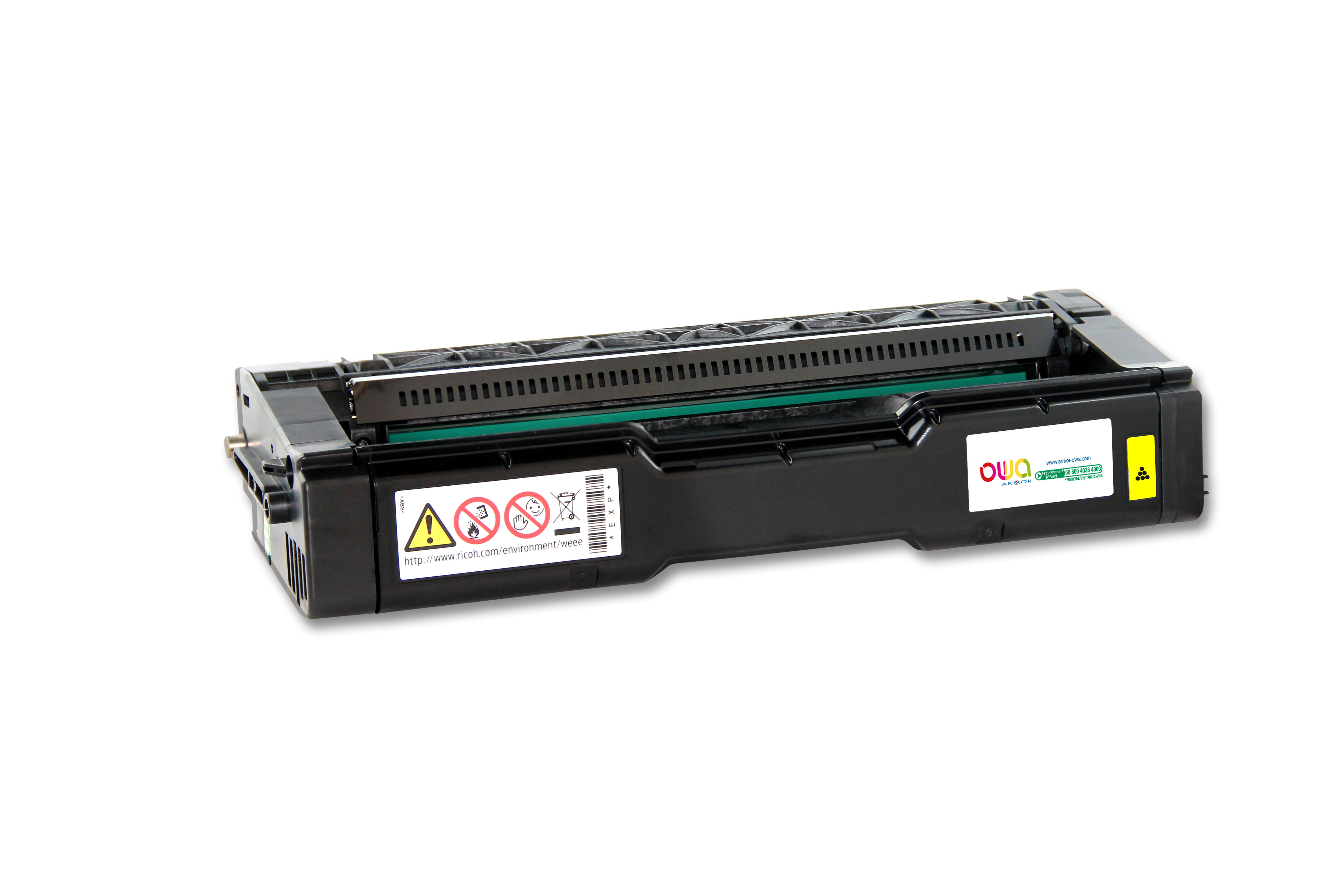 OWA Armor toner kompatibilní s RICOH 406482, 6000st, žlutá/yellow