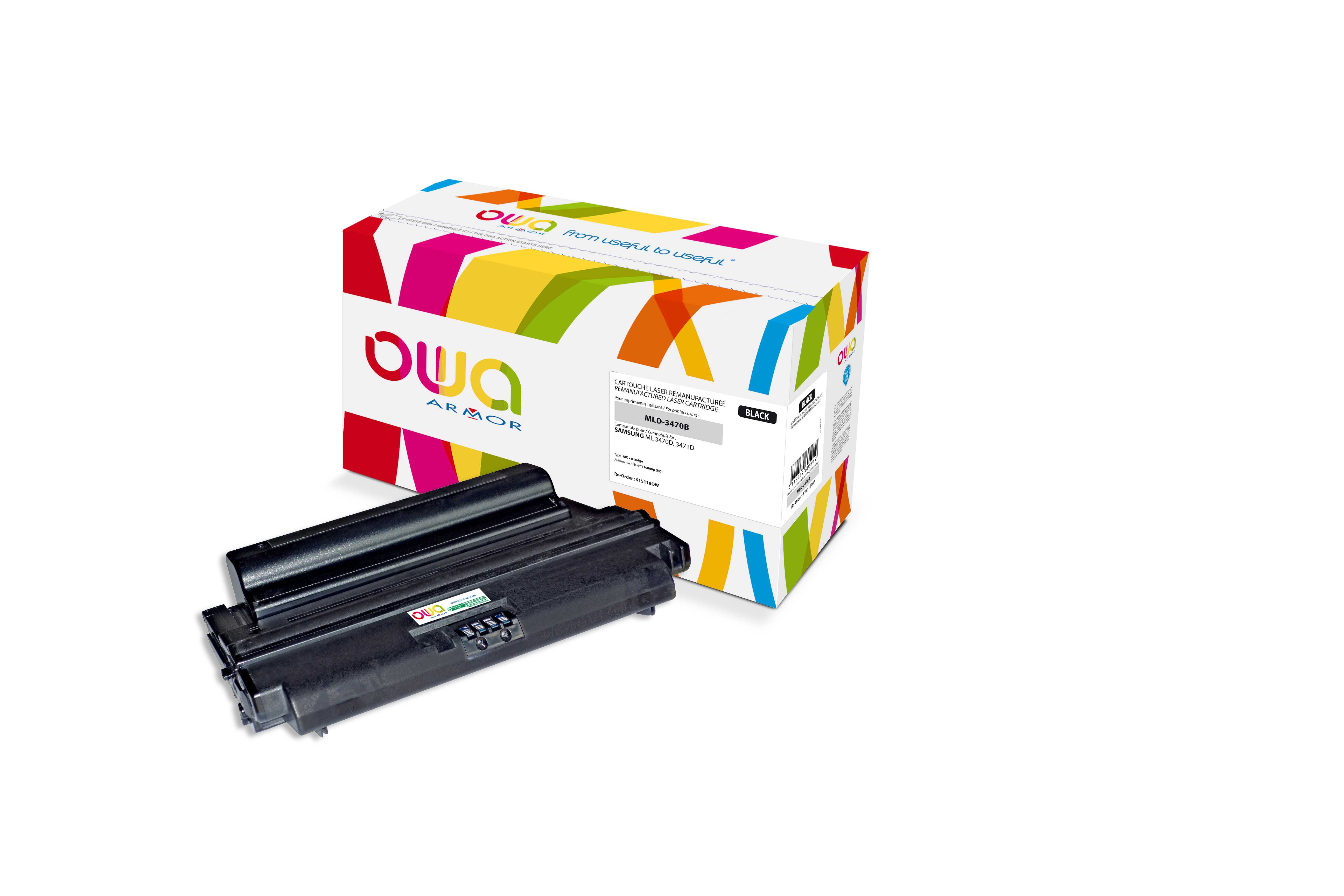 OWA Armor toner kompatibilní s SAMSUNG ML-D3470B, černá/black