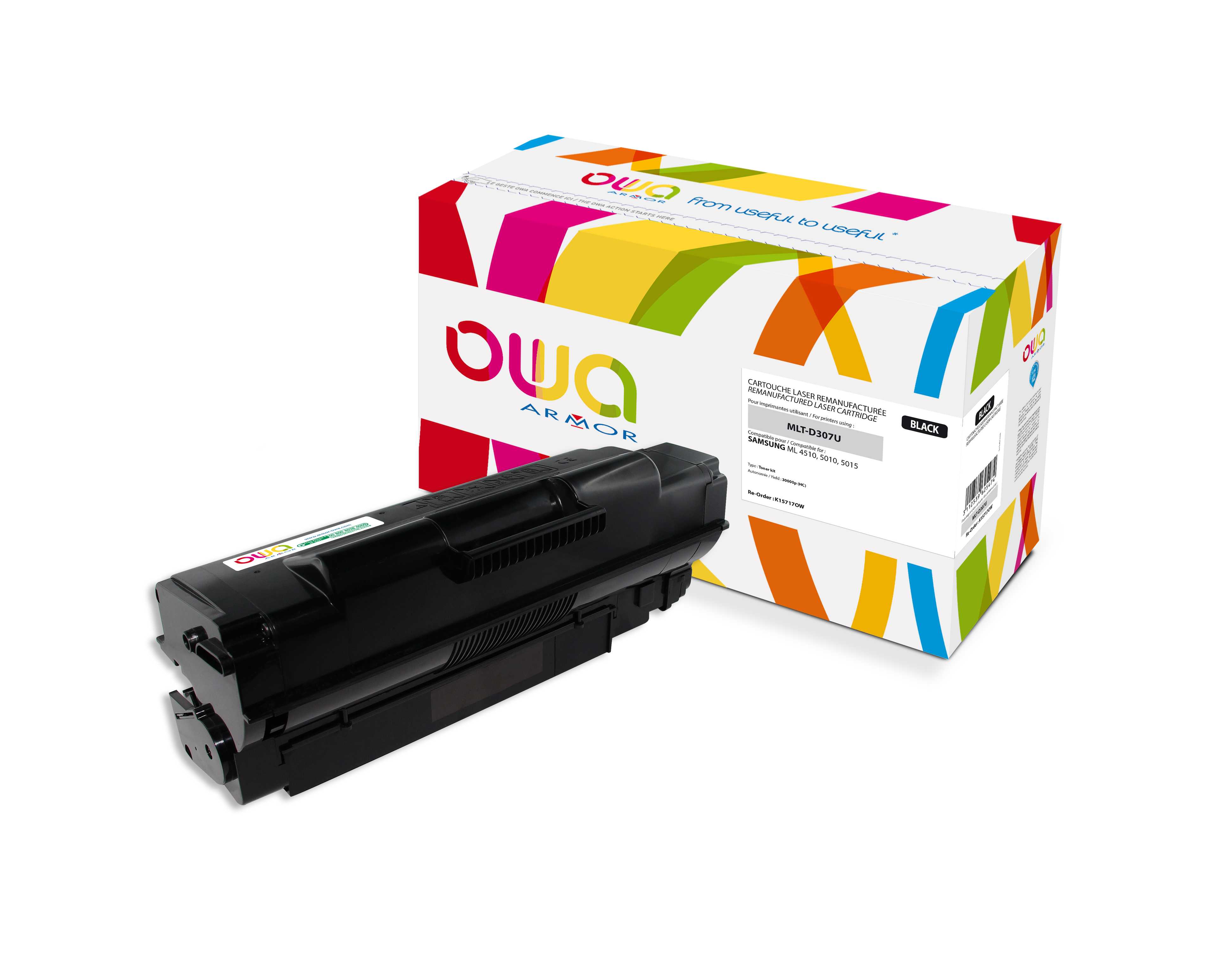 OWA Armor toner kompatibilní s SAMSUNG MLT-D307U, černá/black