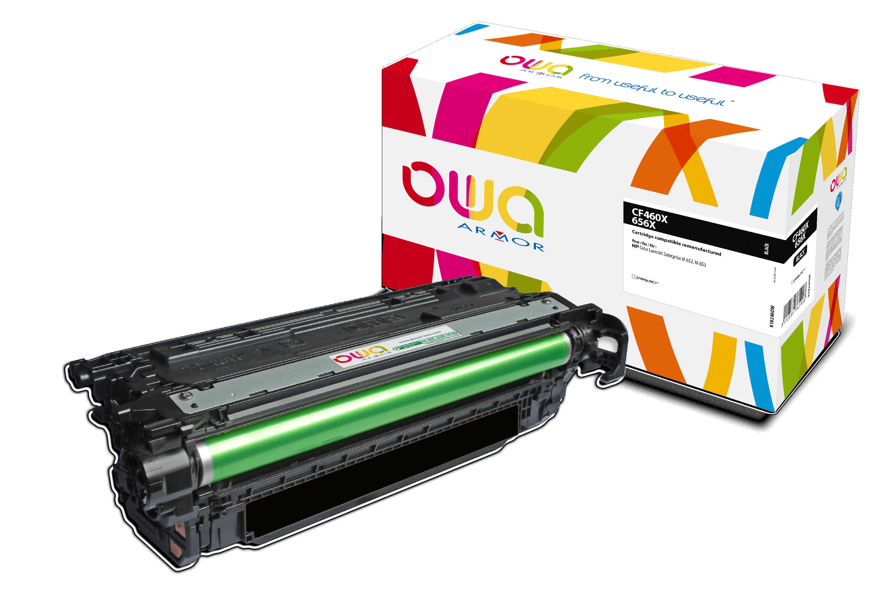 OWA Armor toner kompatibilní s HP CF460X, 27000st, černá/black