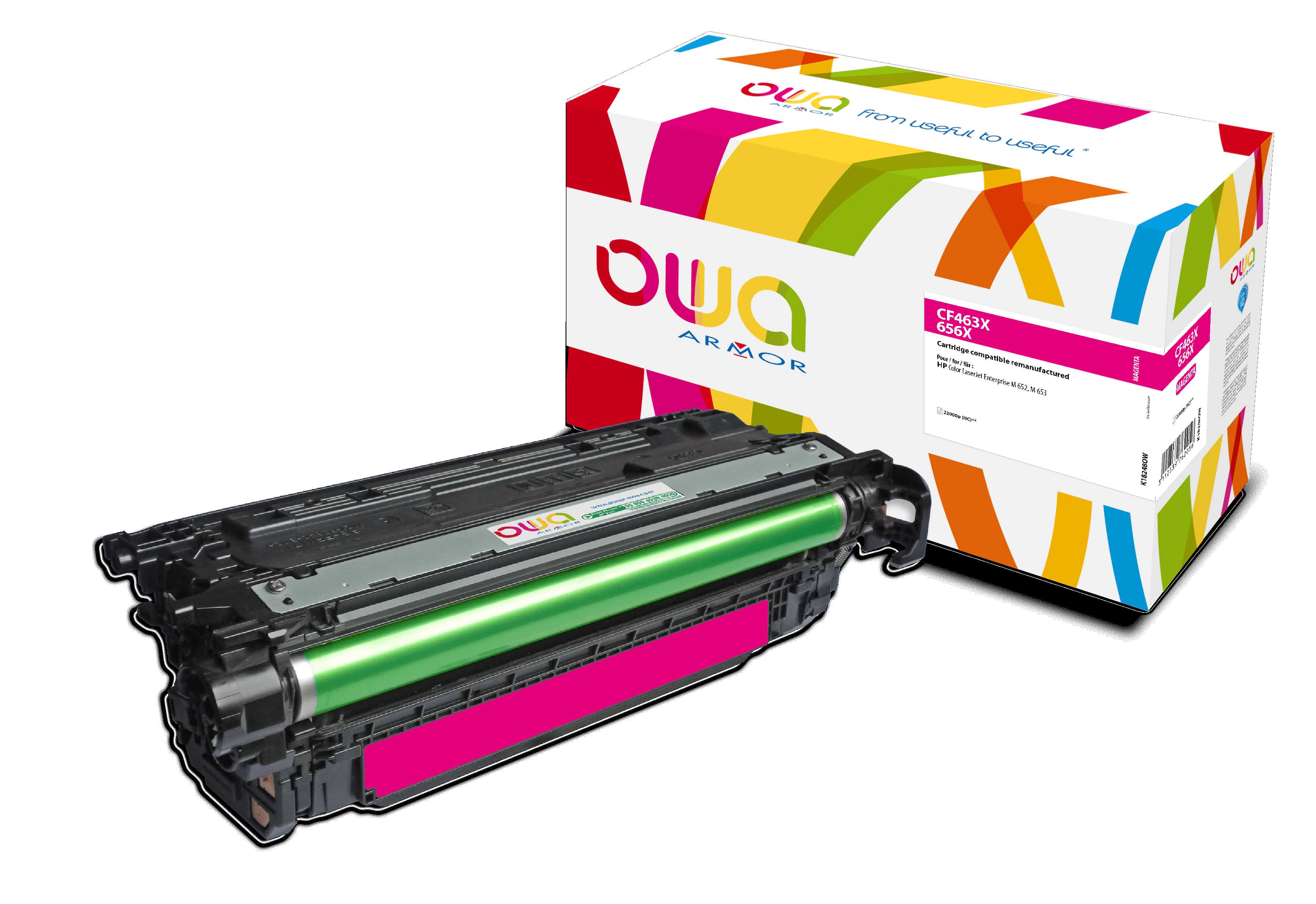 OWA Armor toner kompatibilní s HP CF463X, 22000st, červená/magenta
