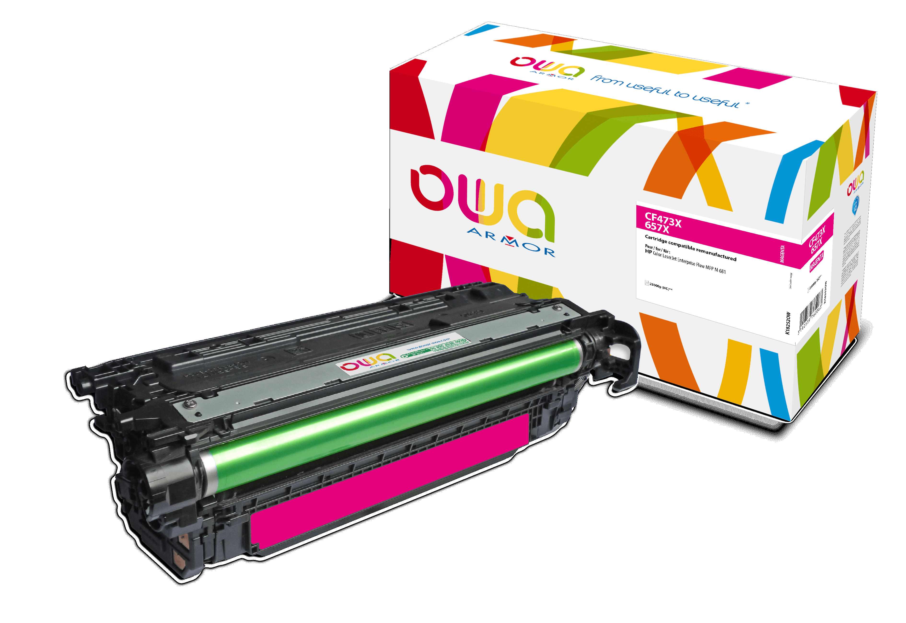 OWA Armor toner kompatibilní s HP CF473X, 23000st, červená/magenta