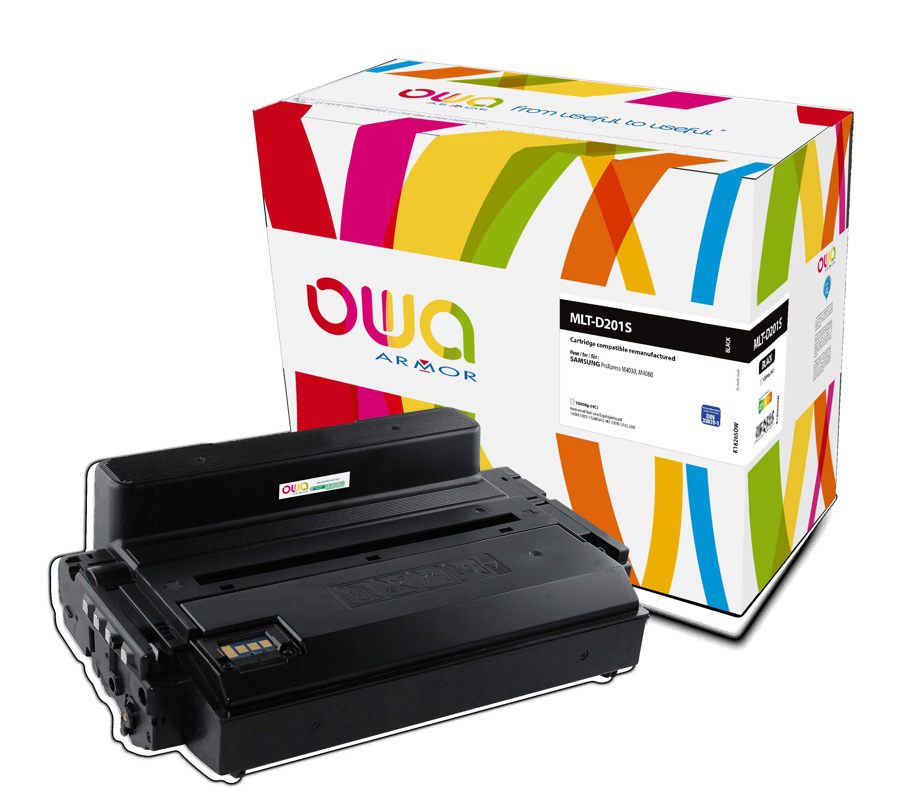 OWA Armor toner kompatibilní s SAMSUNG MLT-D201S, černá/black