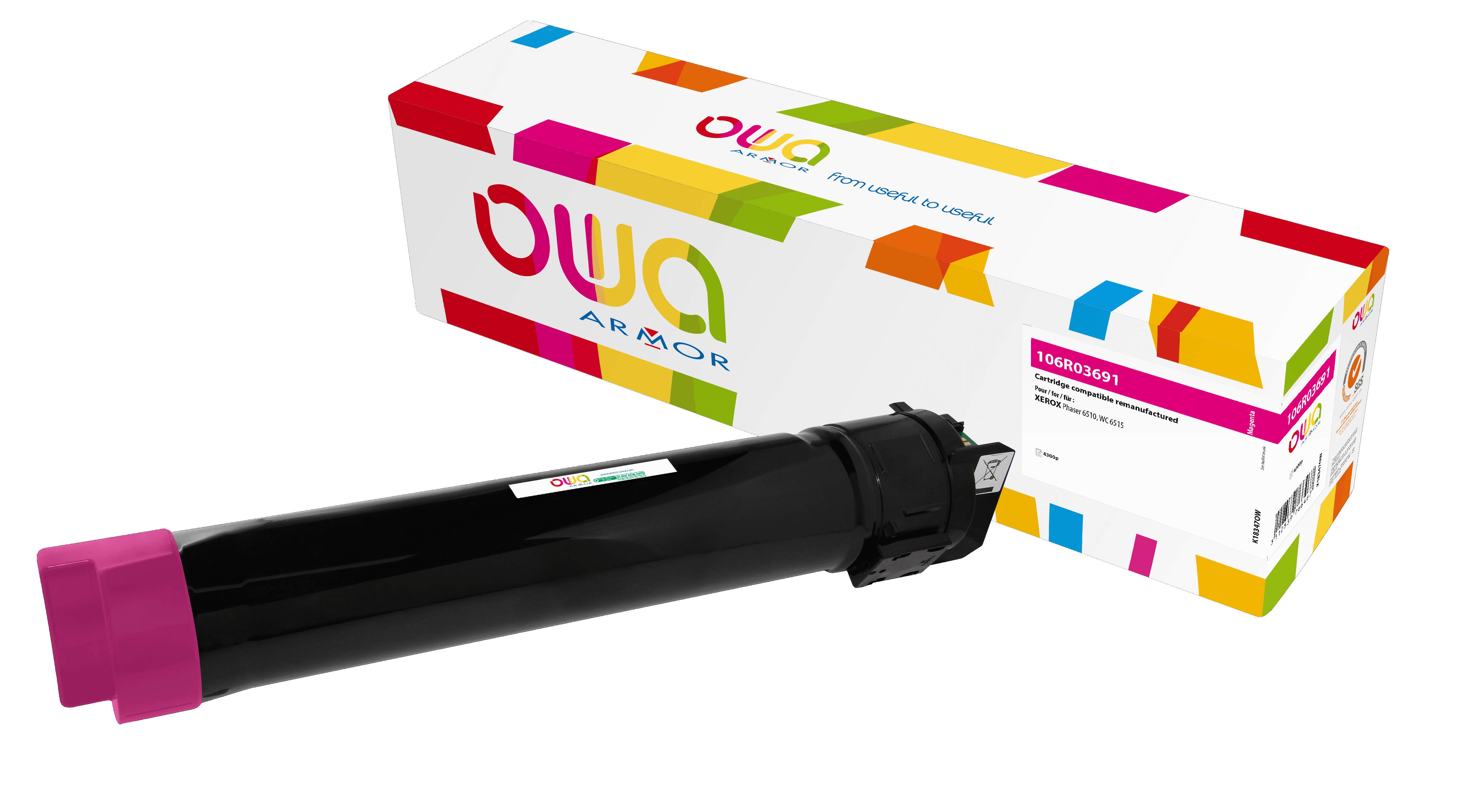 OWA Armor toner kompatibilní s XEROX 106R03694, 4300st, červená/magenta