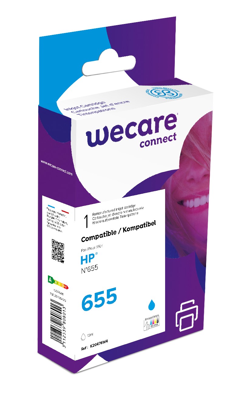 WECARE ARMOR ink kompatibilní s HP CZ110AE, modrá/cyan