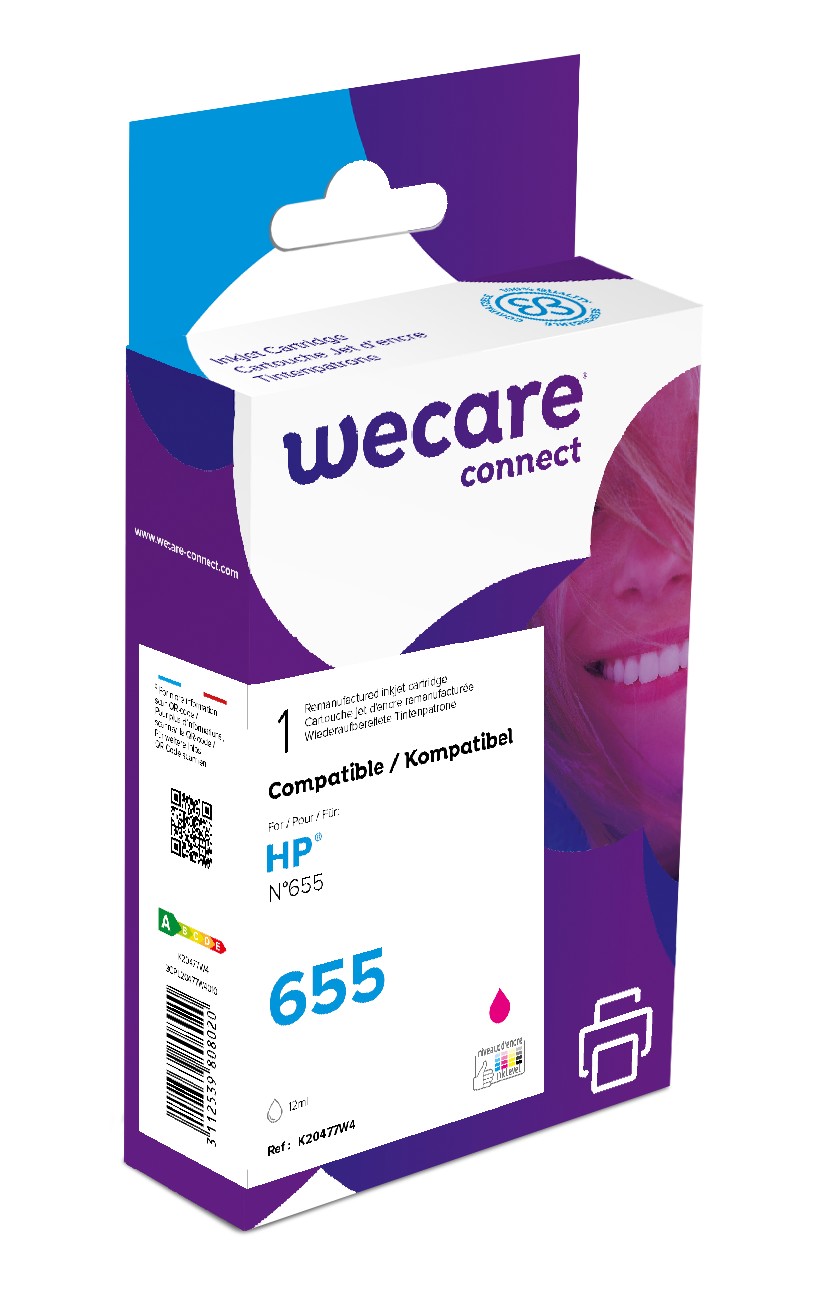 WECARE ARMOR ink kompatibilní s HP CZ111AE, červená/magenta