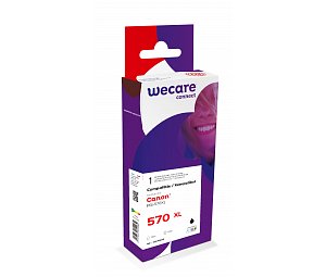 WECARE ARMOR ink kompatibilní s CANON PGi-570XLBK, černá/black pigm.