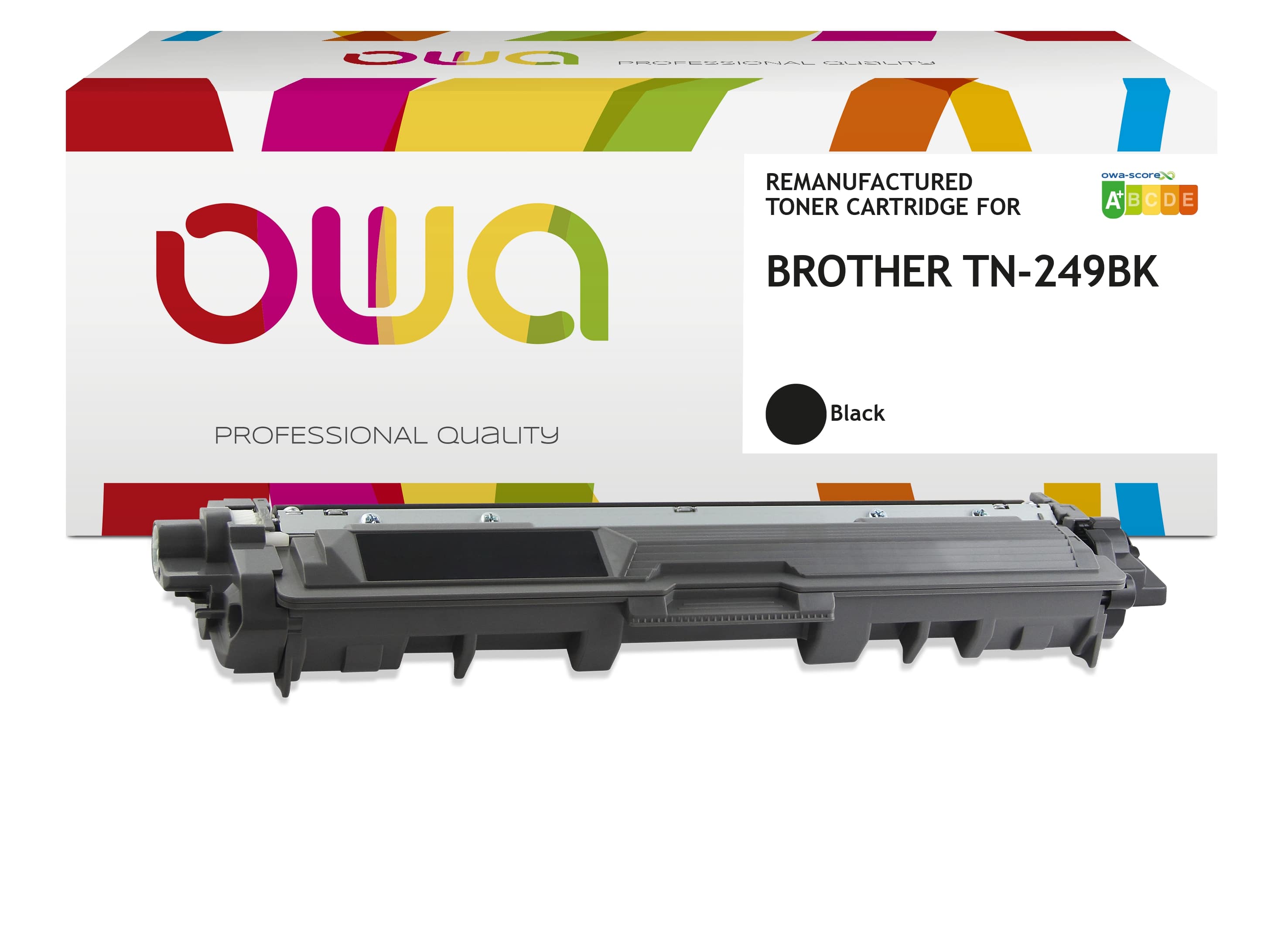 OWA Armor toner kompatibilní s Brother TN-249BK, 4500st, černá/black