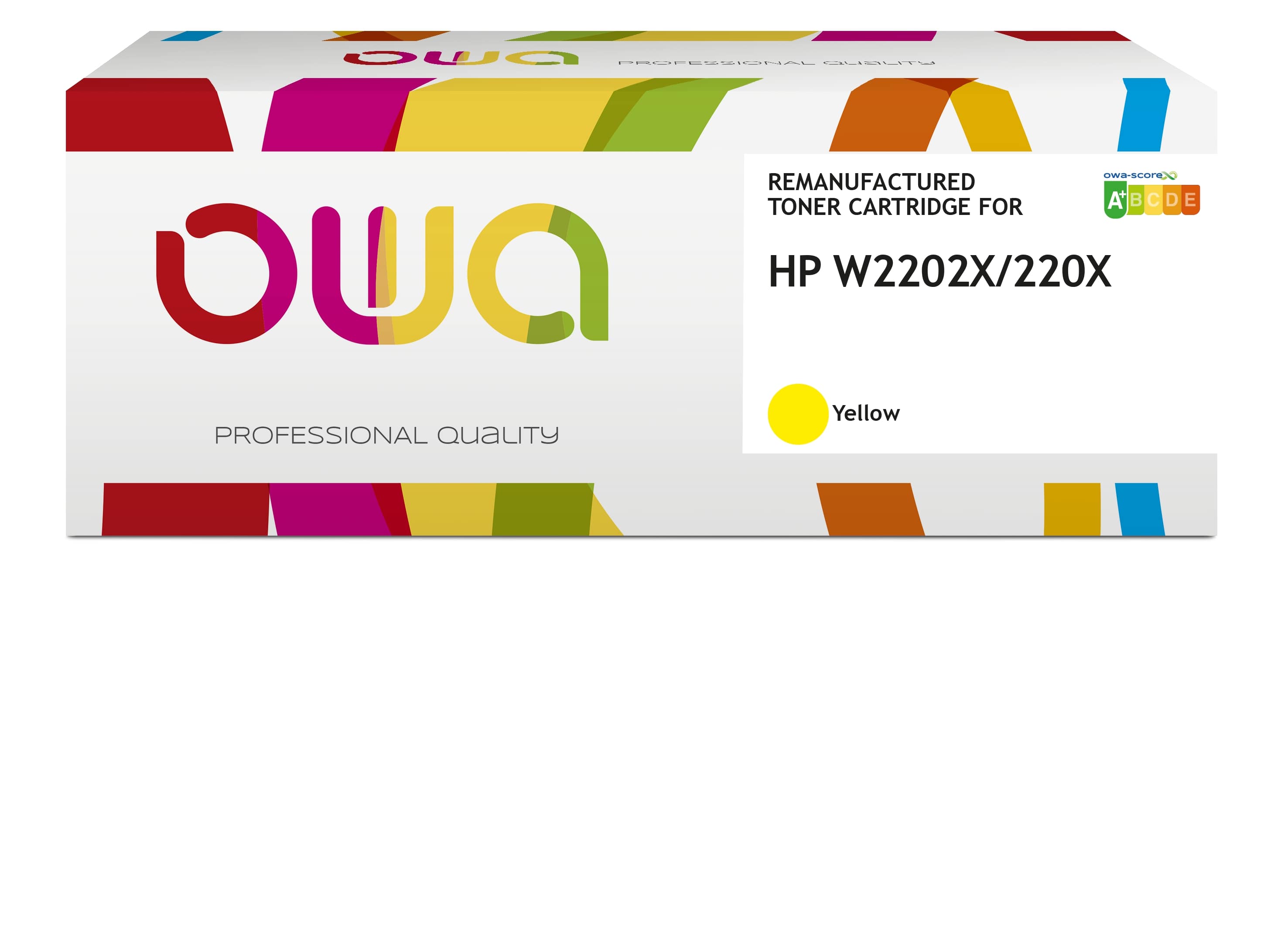 OWA Armor toner kompatibilní s HP W2202X, 220X, 5500st, žlutá/yellow
