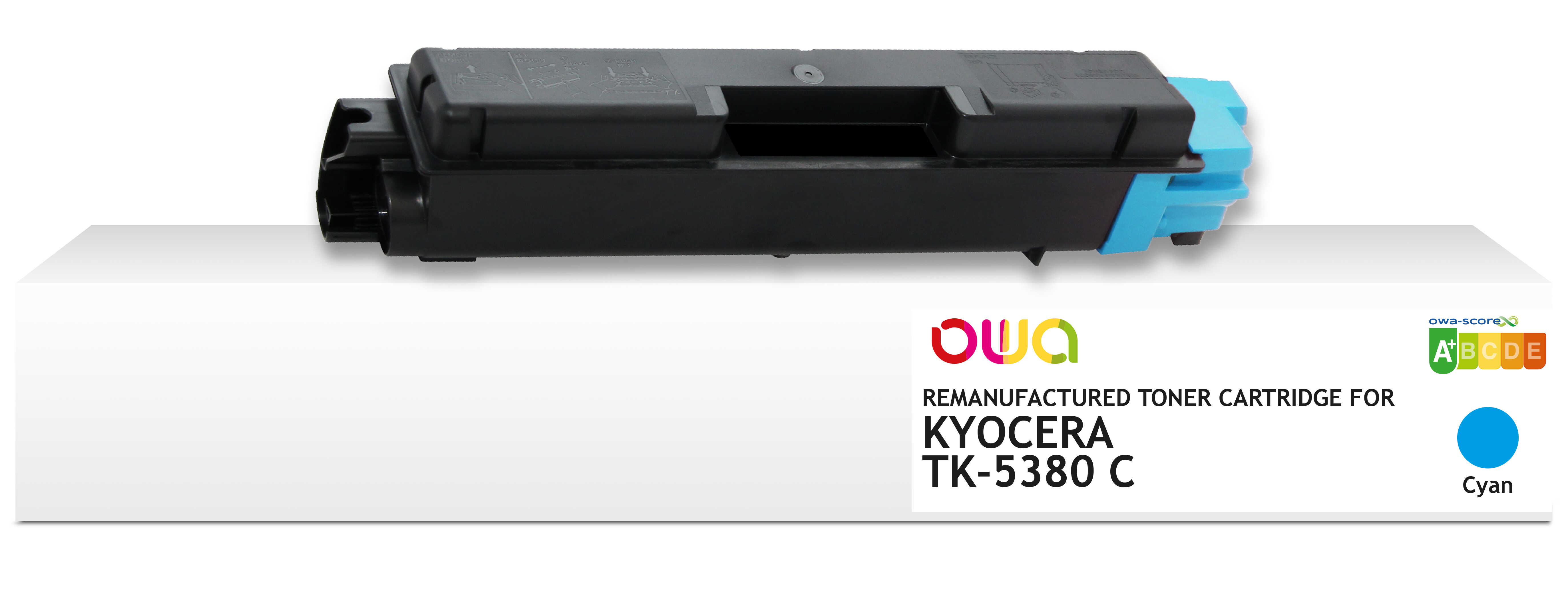 OWA Armor toner kompatibilní s Kyocera TK-5380C, 10000st, modrá/cyan