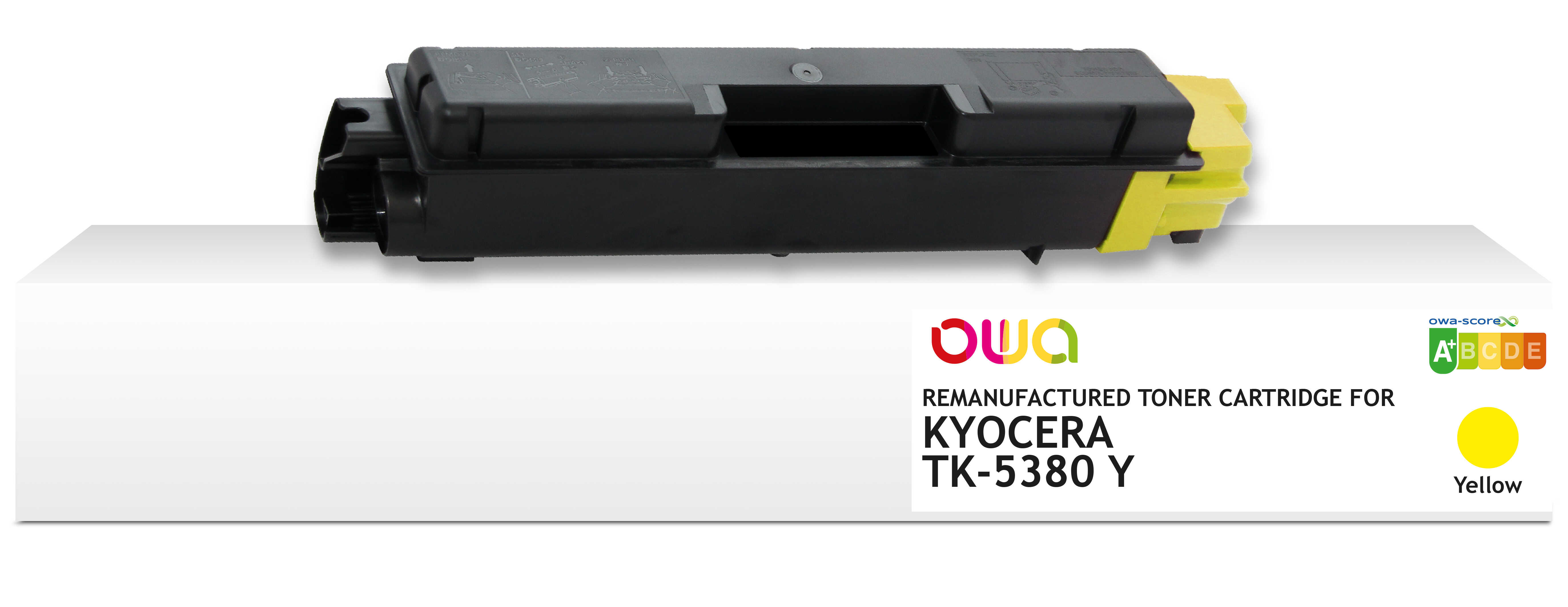 OWA Armor toner kompatibilní s Kyocera TK-5380Y, 10000st, žlutá/yellow