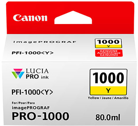 Canon PFI-1000 Y, žlutý