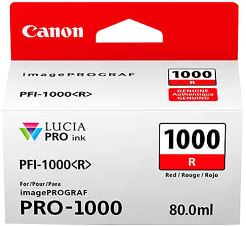 Canon PFI-1000 R, červený