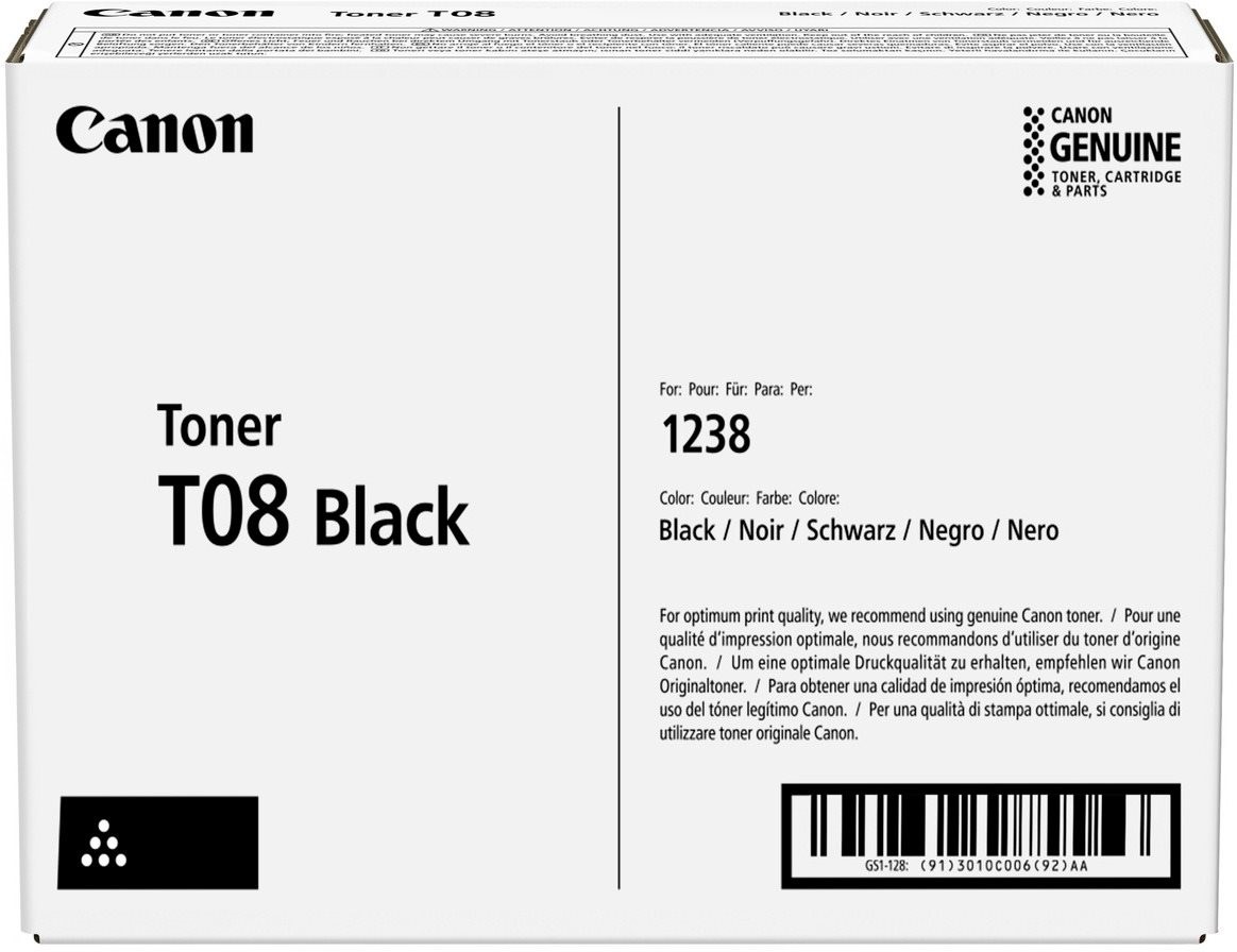 Canon T08 Black, 11 tis. stran