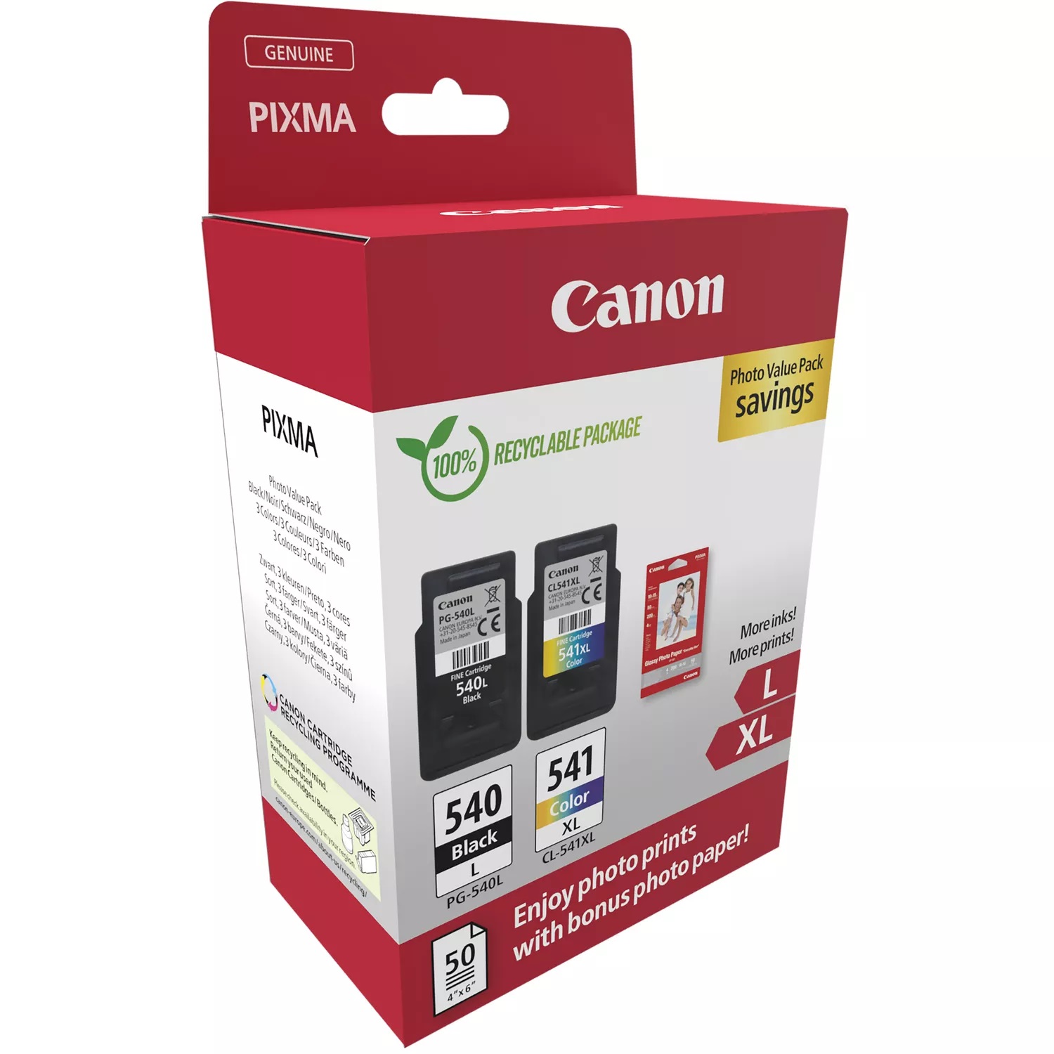 Canon PG540L/CL541XL PVP - originál