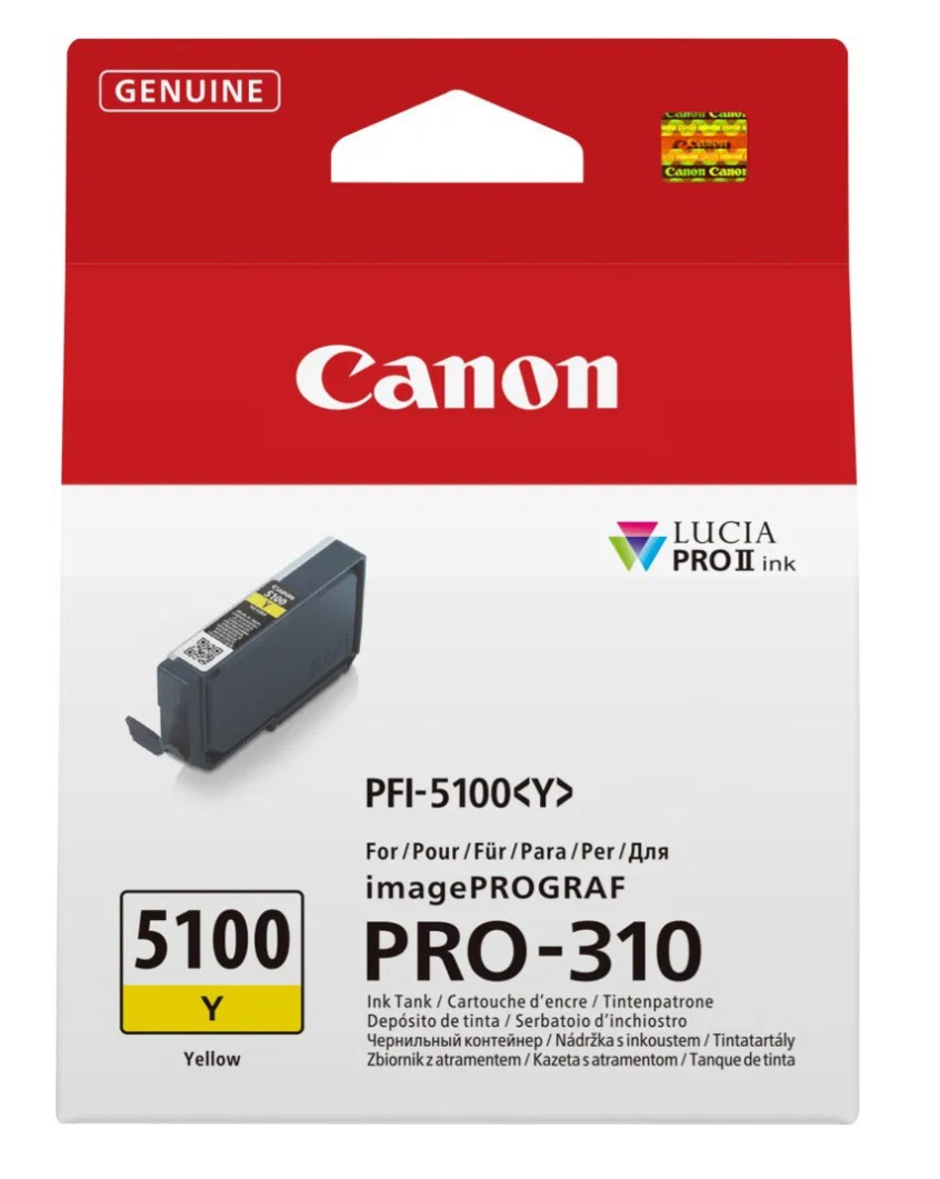 Canon INK PFI-5100 Y 6955C001 - originál