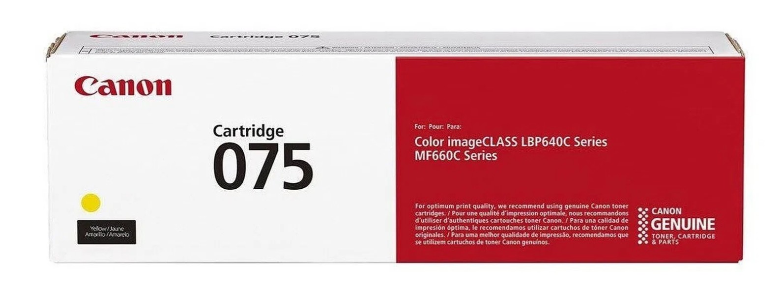 Canon Cartridge 075 Y