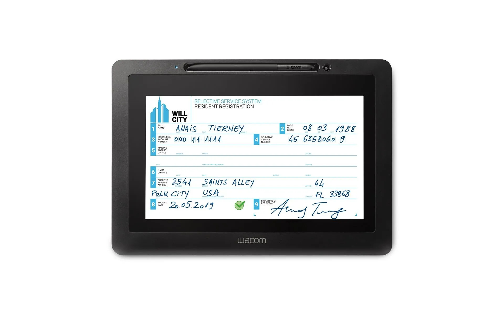 Wacom DTU1031AXK0Z