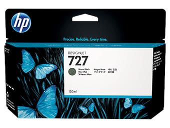 HP no 727 - černá matná ink.kazeta velká, B3P22A