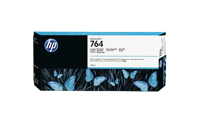 HP no 764 foto černá ink. kazeta, C1Q17A