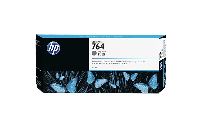 HP no 764 šedá ink. kazeta, C1Q18A