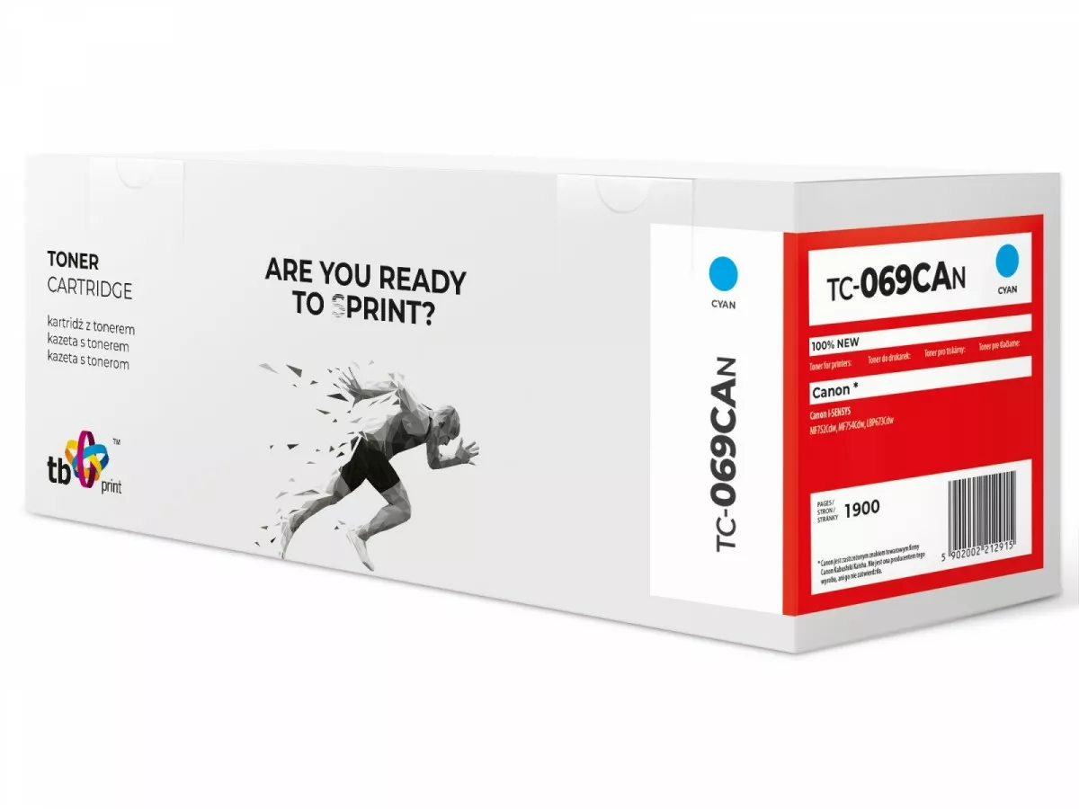 Toner TB komp. s Canon MF752 CRG069 CY