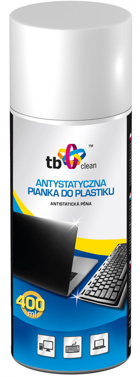 TB Clean Antistatická pěna na čištění plastových povrchů, 400ml