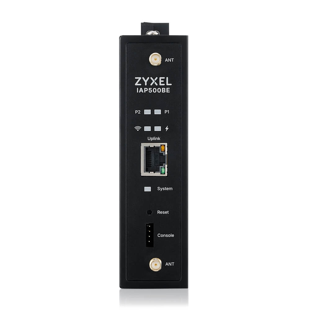 Zyxel IAP500BE, BE5000, Dual Radio 2x2 MU-MIMO, PoE+ (802.3at),DIN Rail Mounted Standalone/Nebula