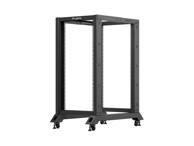 LANBERG OTEVŘENÝ RACK 22U 600X1000 ČERNÝ