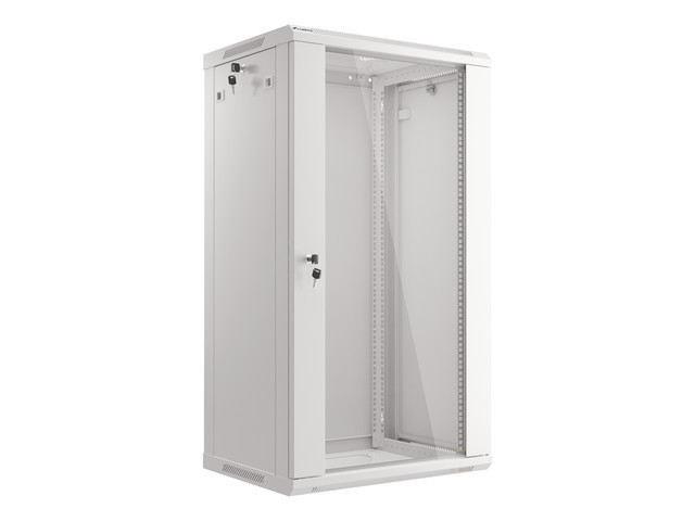 LANBERG 19'' RACKOVÁ SKŘÍŇ PRO MONTÁŽ NA STĚNU 22U/600X450 (FLAT PACK) ŠEDÁ V2