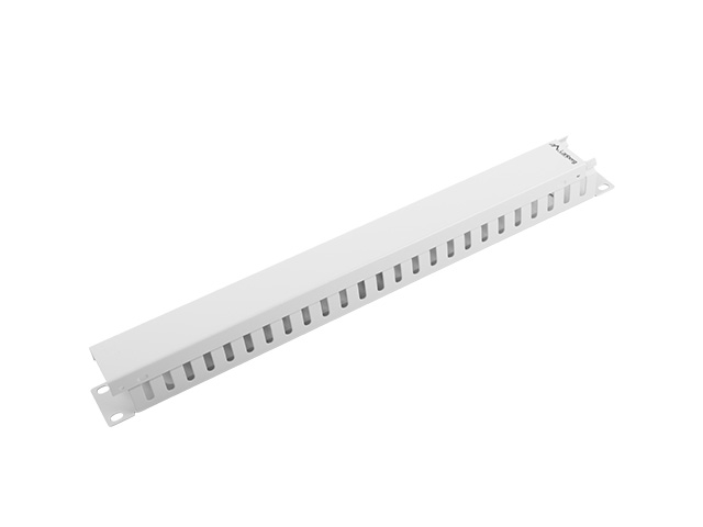19'' PANEL PRO SPRÁVU KABELŮ TYP A 1U ŠEDÝ LANBERG