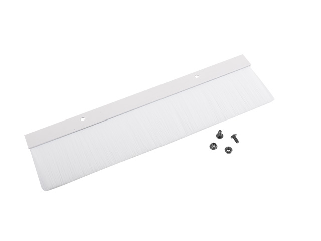 19'' PANEL S KARTÁČOVÝM VSTUPEM PRO KABELY ŠEDÝ LA