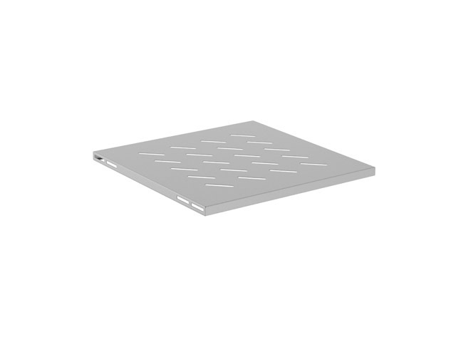 POLICE PRO 19'' SKŘÍNĚ 600MM ŠEDÁ LANBERG (1U/480X475MM NOSNOST DO 120KG, 4BODOVÁ MONTÁŽ)