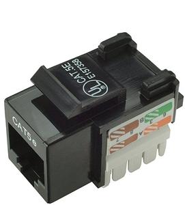 Obrázok Keystone Solarix CAT5E UTP RJ45 černý zařezávací