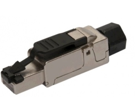 Obrázok Konektor RJ45 CAT6A STP univerzální samořez.prům.